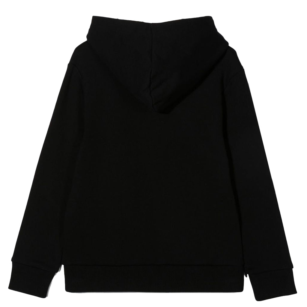 Balmain front online logo hooded sweatshirt