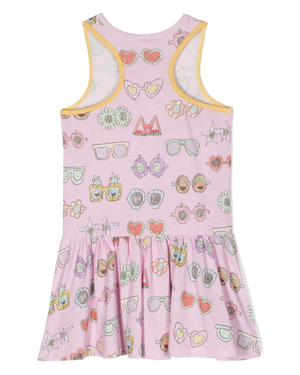 stella-Pink Sunglasses Cotton Jersey Dress-tu1f52-z1804-50hmc