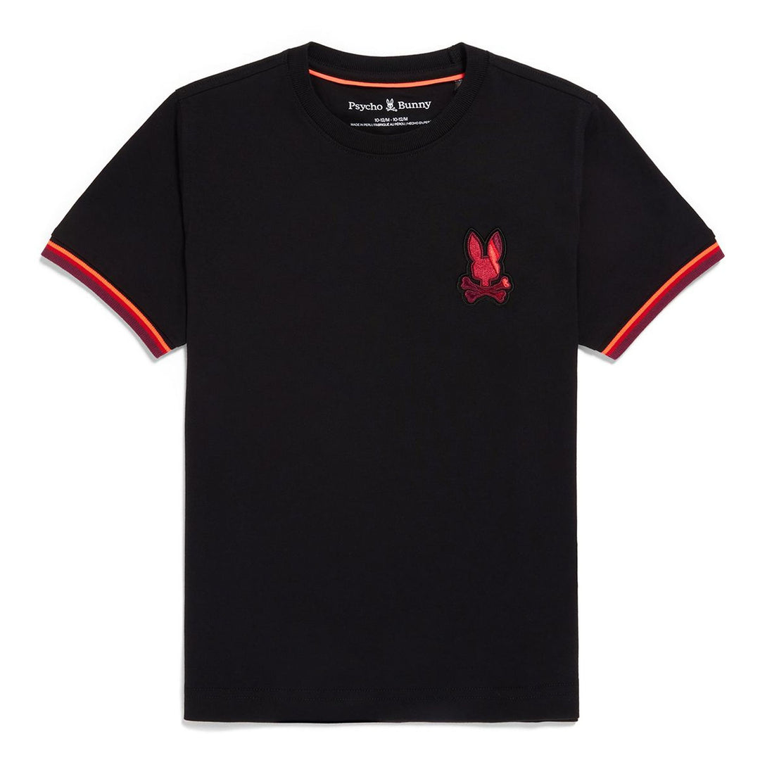 psycho-bunny-Black Logo T-Shirt-b0u615a2pc-001