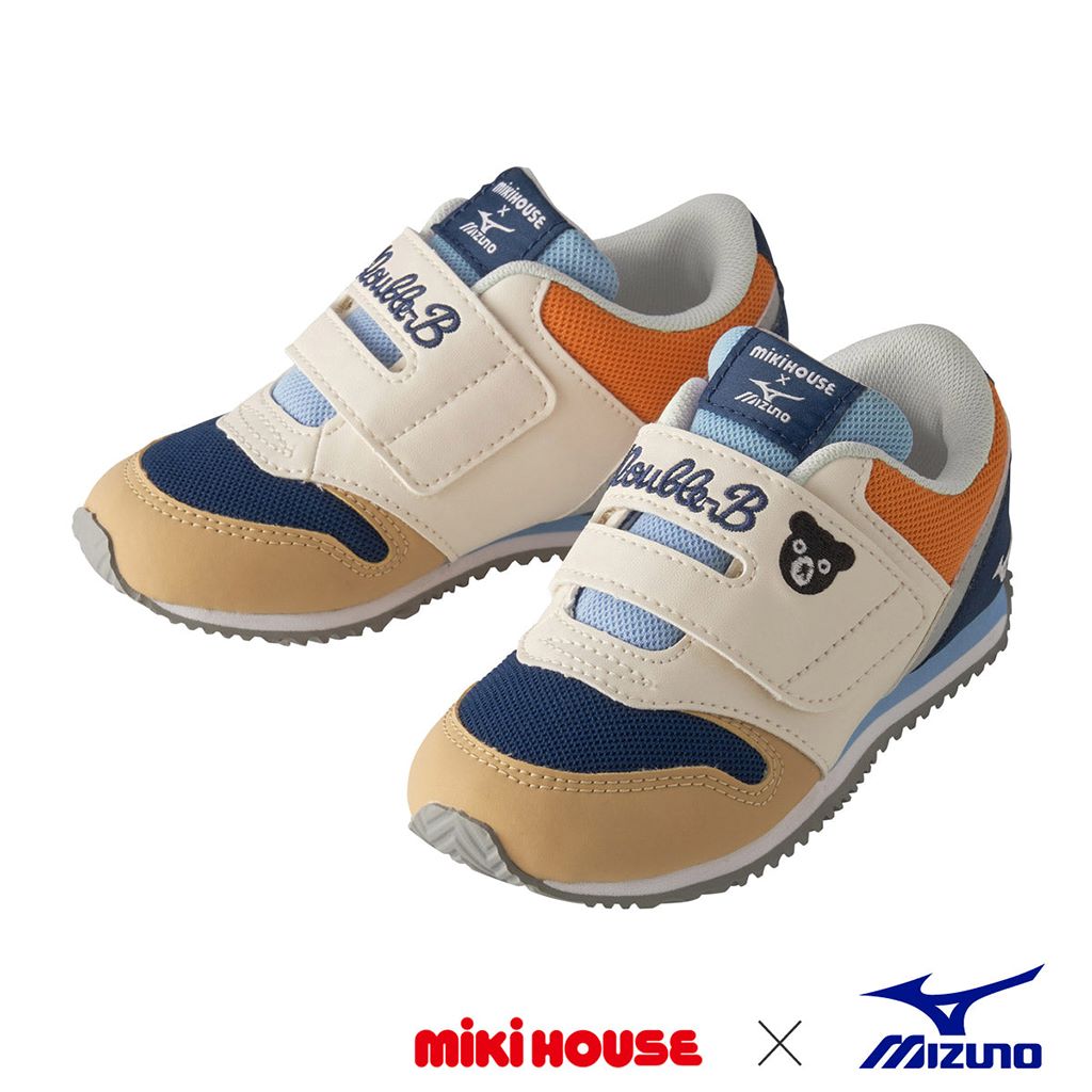 miki-Beige Double B Shoes-61-9402-826-09