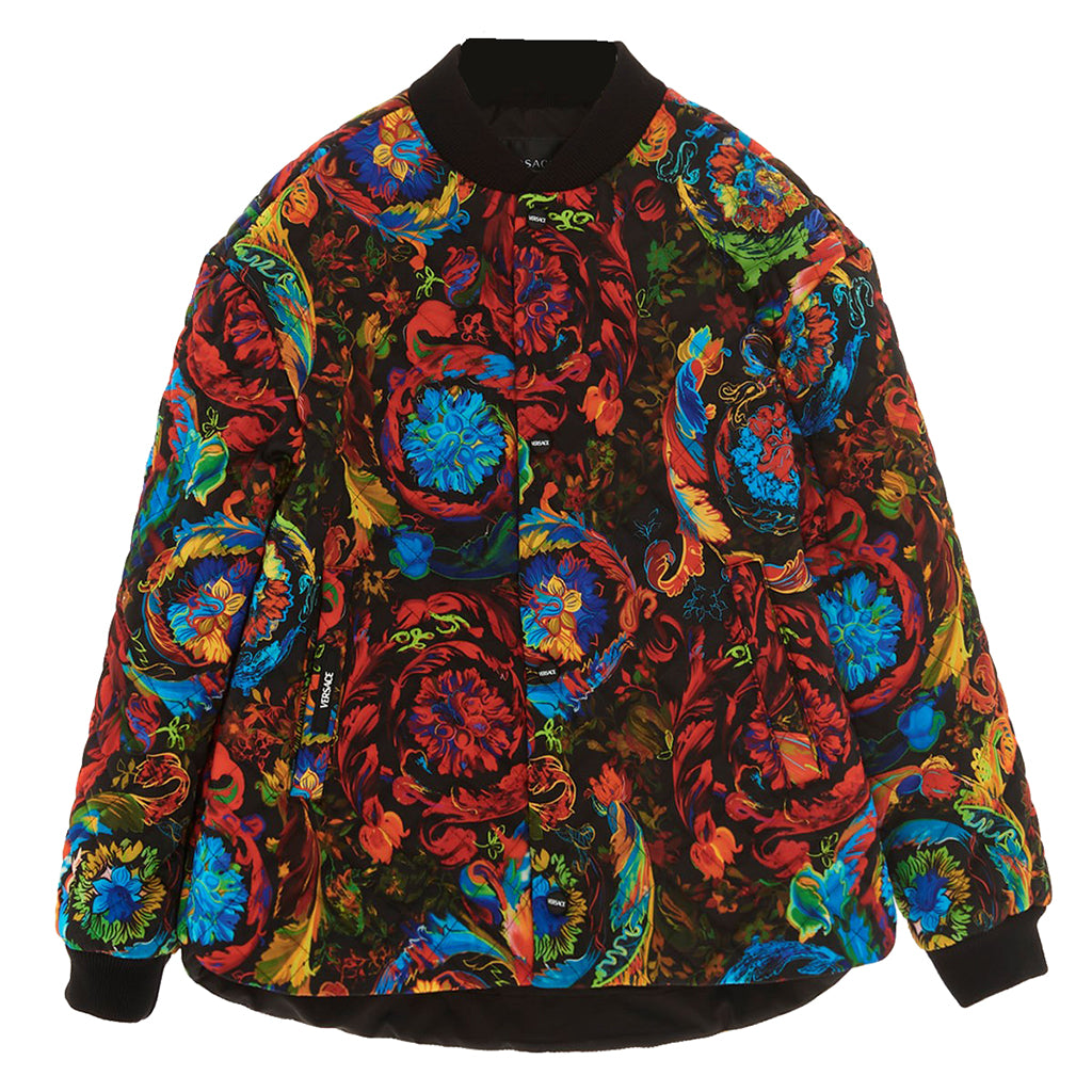 Multicolor Kaleidoscope Print Jacket kids atelier
