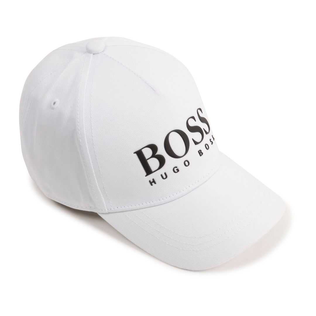 boss-White Logo Hat-j21m23-10b