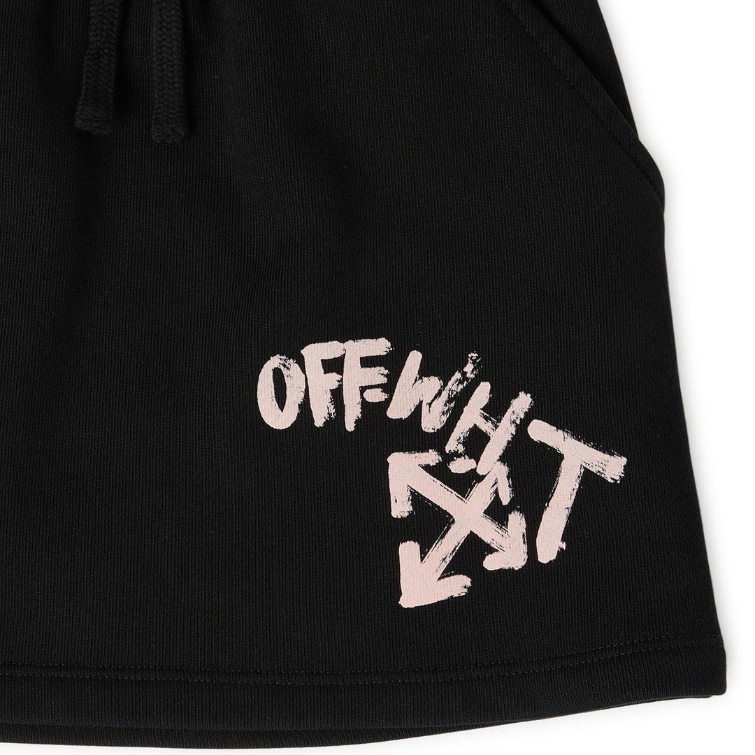 off-white-ogck002f23fle0021030-Black Logo Skirt