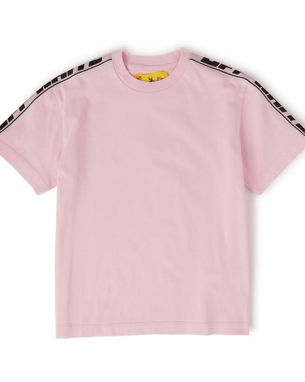 off-white-ogaa008s23jer0013010-Pink Logo T-Shirt
