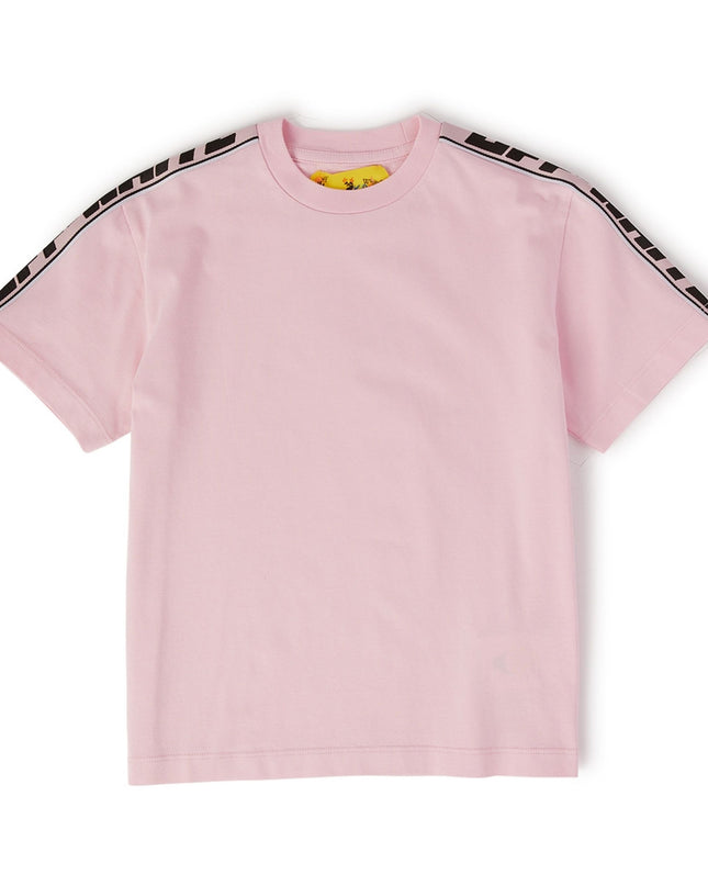 off-white-ogaa008s23jer0013010-Pink Logo T-Shirt