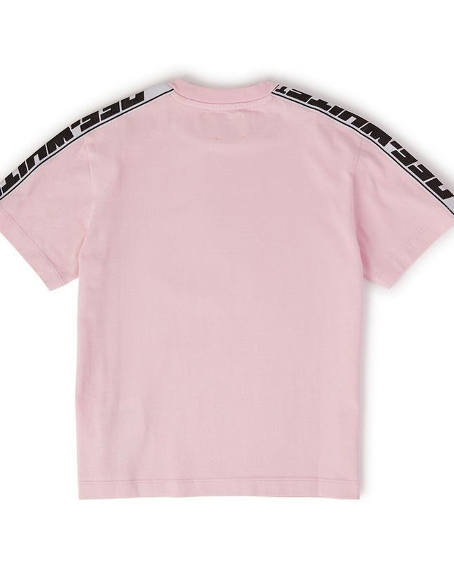 off-white-ogaa008s23jer0013010-Pink Logo T-Shirt