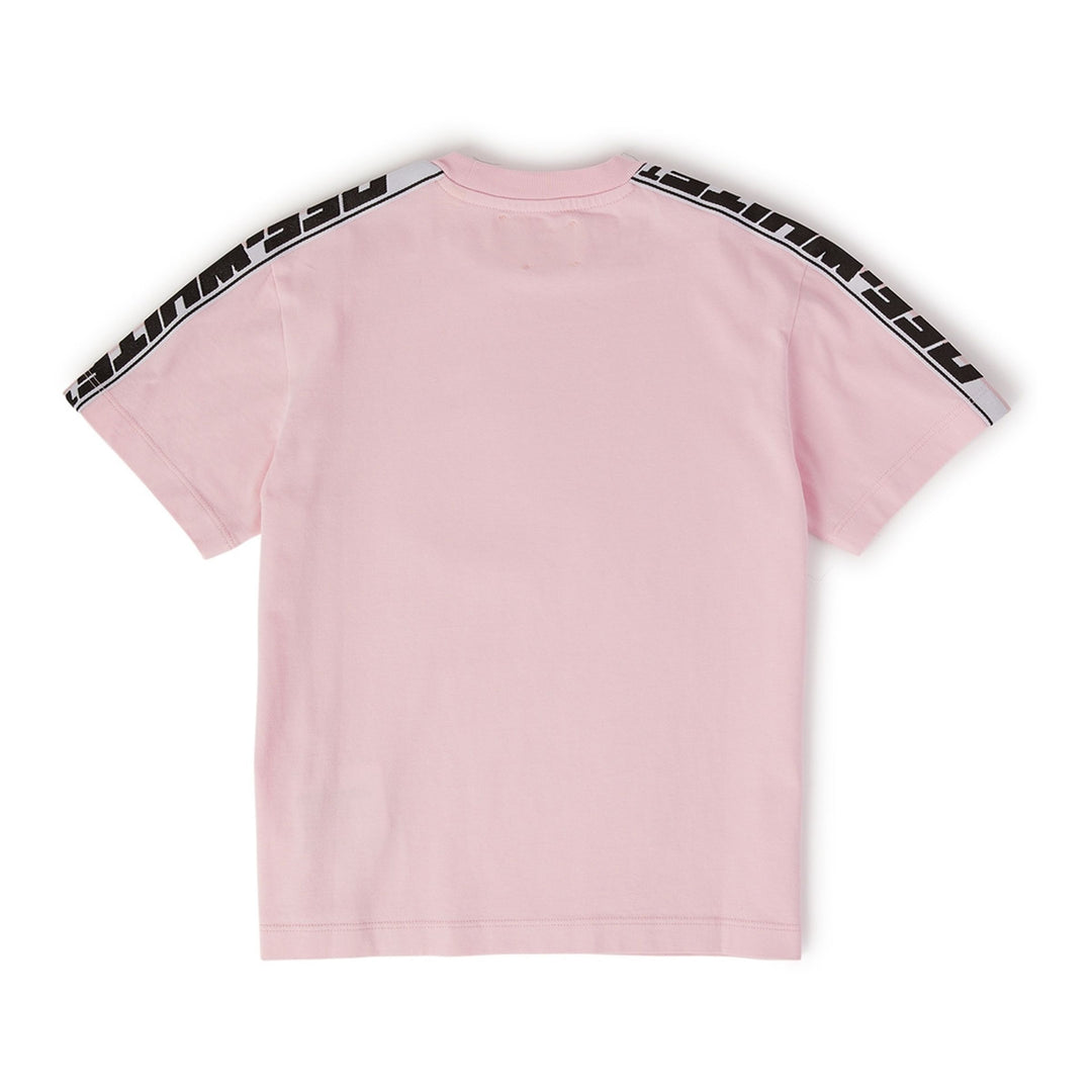 off-white-ogaa008s23jer0013010-Pink Logo T-Shirt