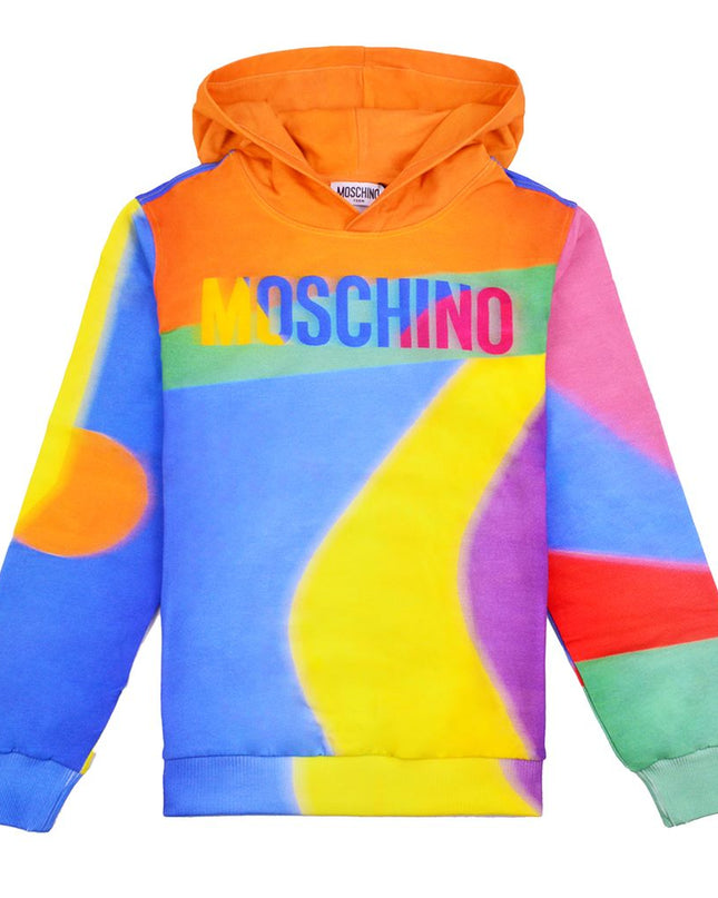 moschino-Multicolor Hoodie-huf06q-lda16-80964