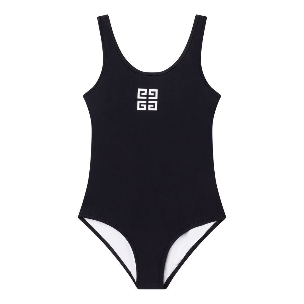 Childrens black store swimming costume