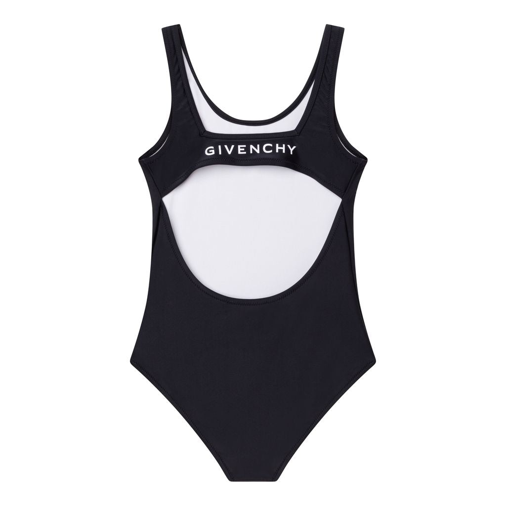 Childrens black store swimming costume