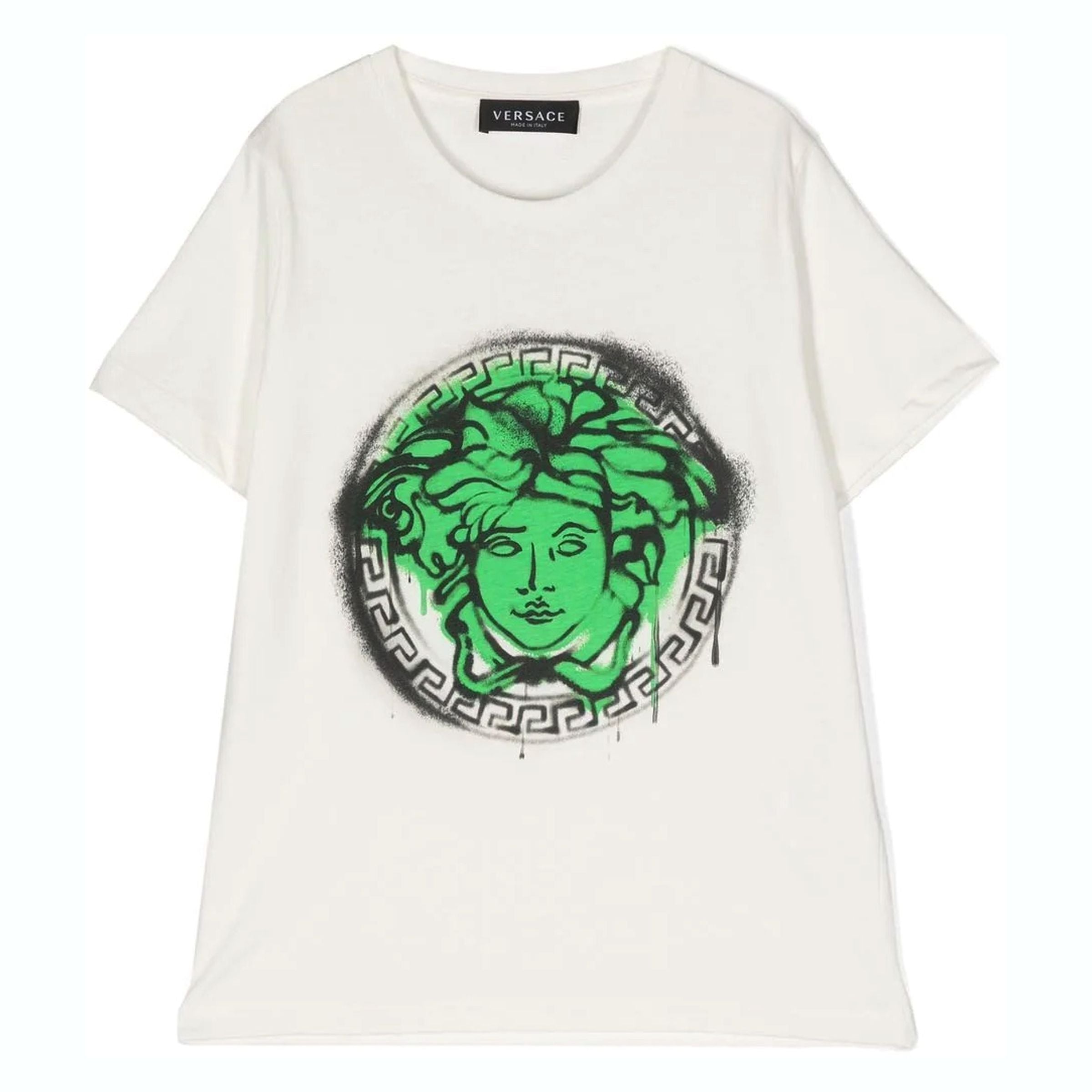 Medusa print t shirt shop