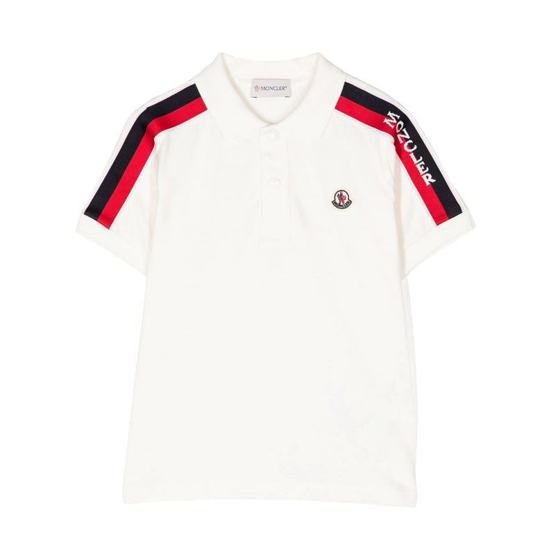 moncler-White Logo Polo-i2-954-8a000-02-8496w-034