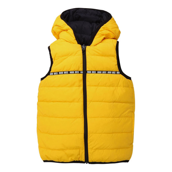 boss-yellow-sleeveless-puffer-jacket-j26383-536