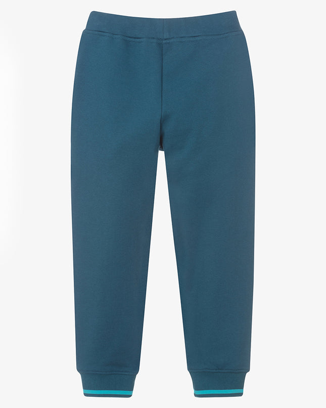 armani-Blue Logo Sweatpants-6l4pj7-4j5gz-0955