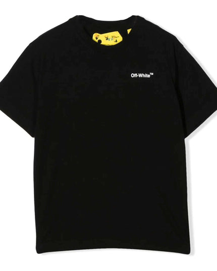 off-white-obaa005c99jer0011018-Black Logo T-Shirt