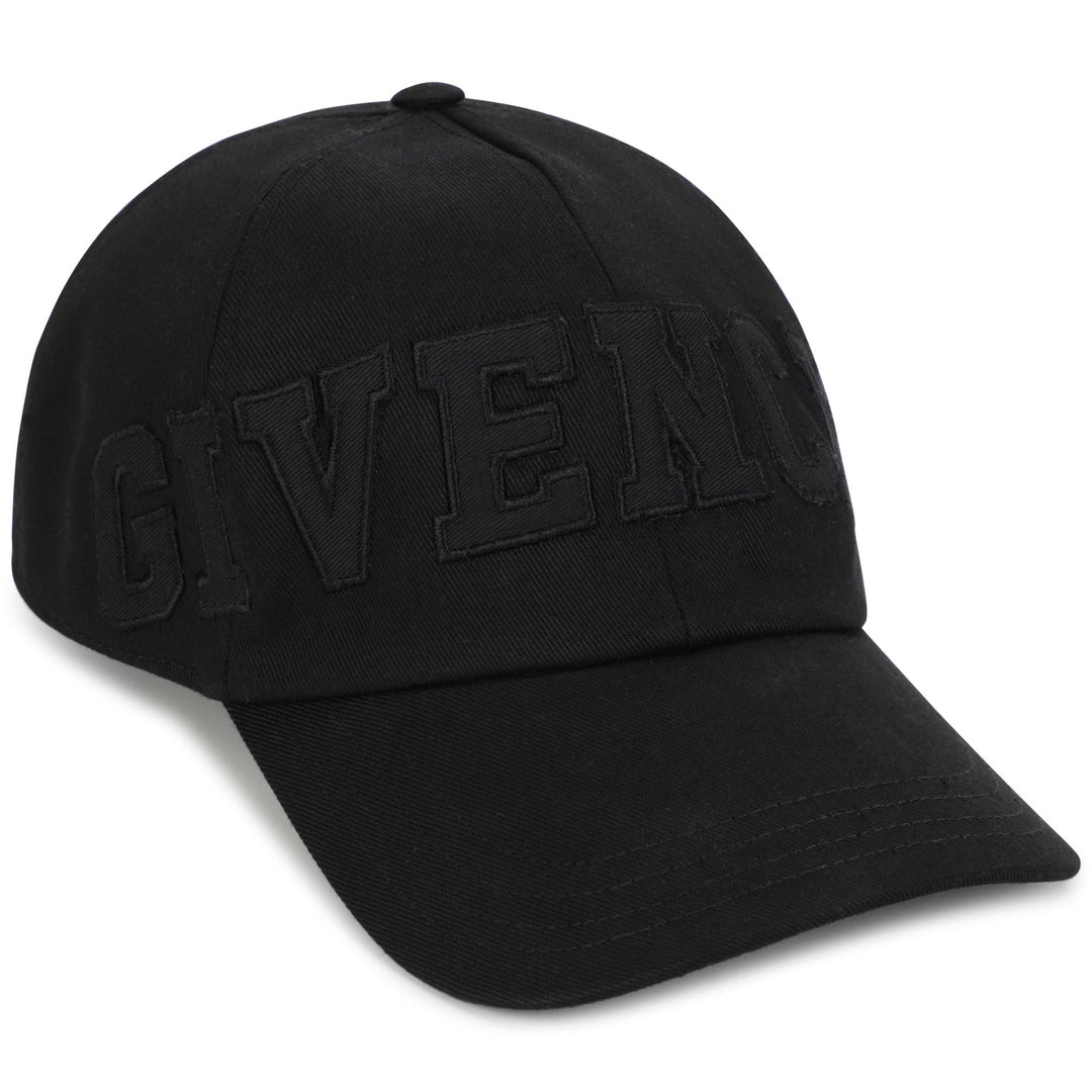 givenchy-h21064-09b-kb-Black Logo Cap