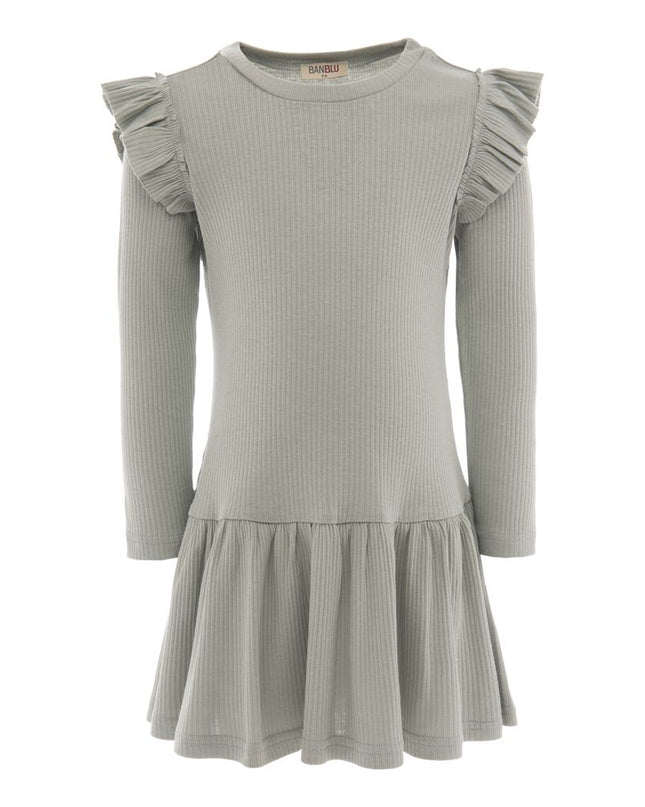 kids-atelier-banblu-kid-baby-girl-green-sage-modal-ruffle-dress-41010-sage