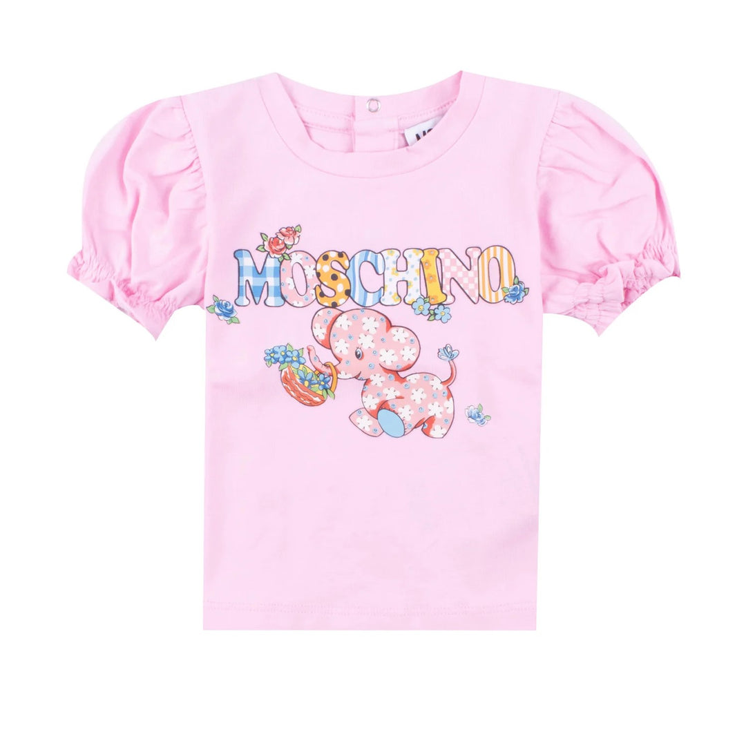 moschino-Pink T-Shirt-mdm031-lba00-50602