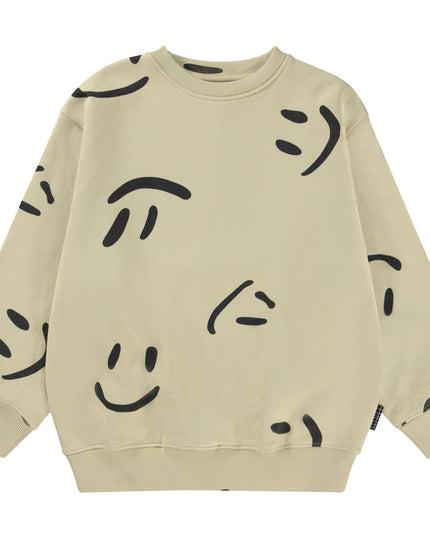 molo-Beige Monti Sweatshirt-6w23j218-6996