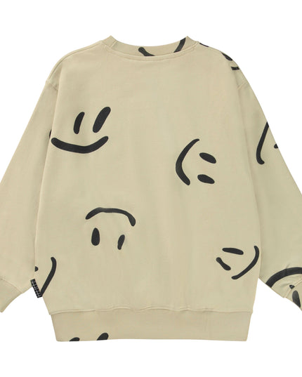molo-Beige Monti Sweatshirt-6w23j218-6996