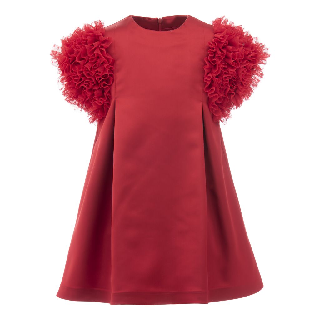 kids-atelier-tulleen-kid-girl-red-ruffle-sleeve-dress-th-2109-red