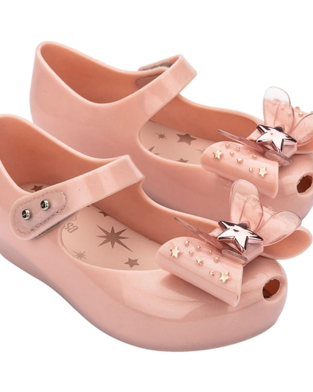 melissa-mini-melissa-ultragirl-star-ii-35725-as263-Glitter Pink Ballet Flat