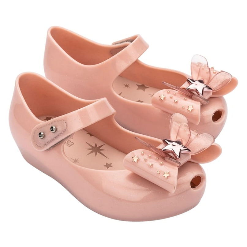 melissa-mini-melissa-ultragirl-star-ii-35725-as263-Glitter Pink Ballet Flat