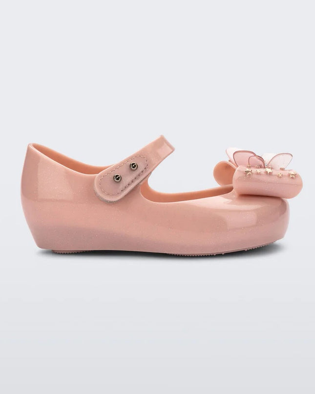 melissa-mini-melissa-ultragirl-star-ii-35725-as263-Glitter Pink Ballet Flat