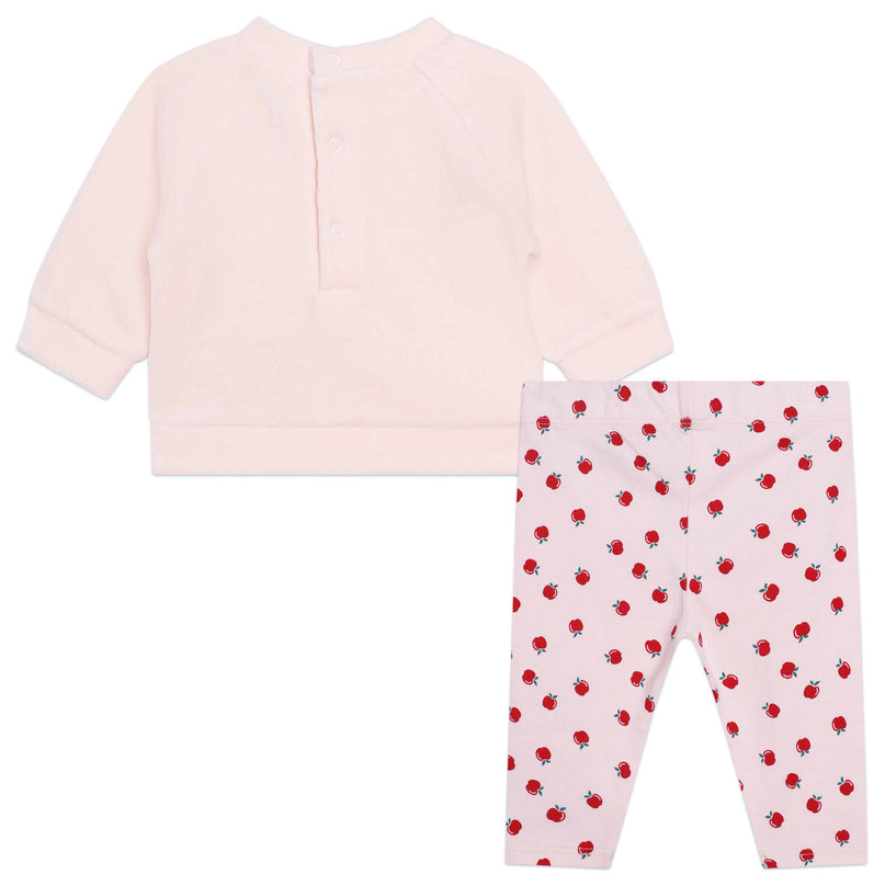 Pink Cherry Ruffle Outfit