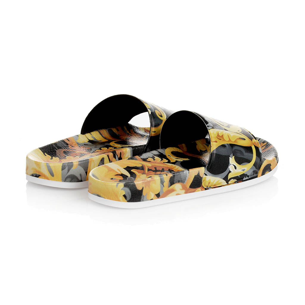 Gold Baroccoflage Kids Print Slides - kids atelier