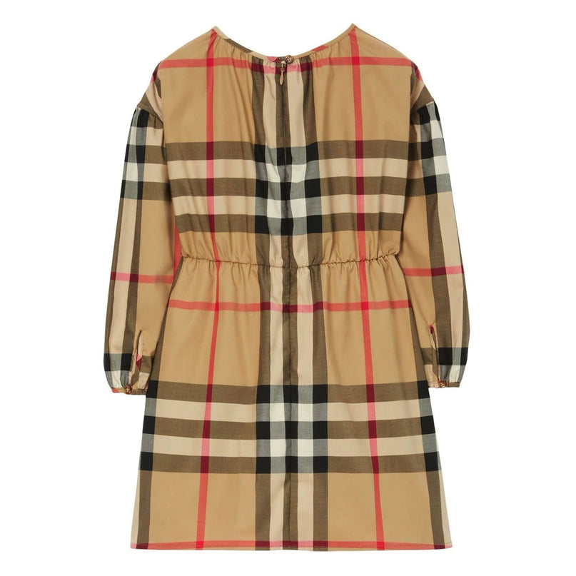 burberry-8069100-Beige Check Dress-126551-a7028