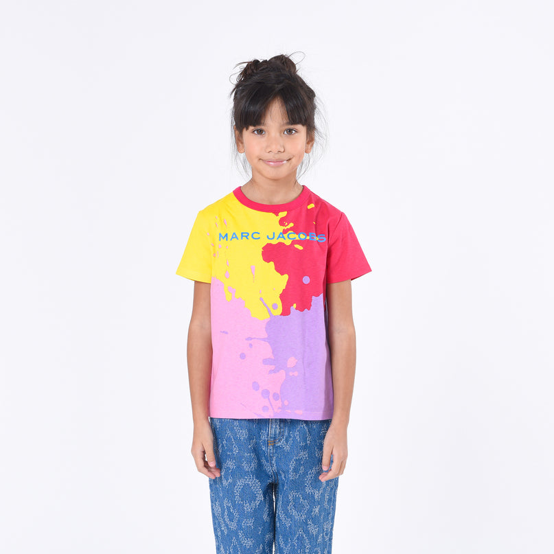 Multicolor Splash Logo T-Shirt
