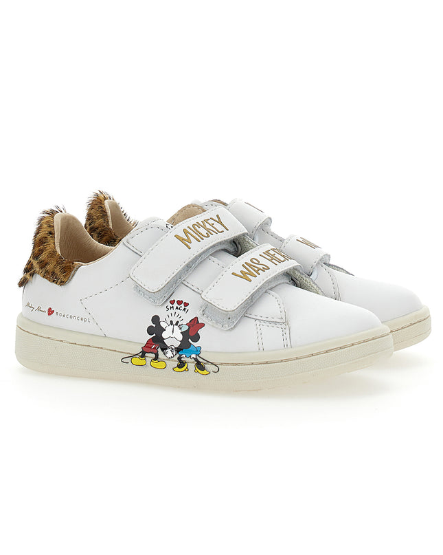 kids-atelier-moa-kid-baby-girl-white-mickey-minnie-leopard-tab-velcro-sneakers-mdk804