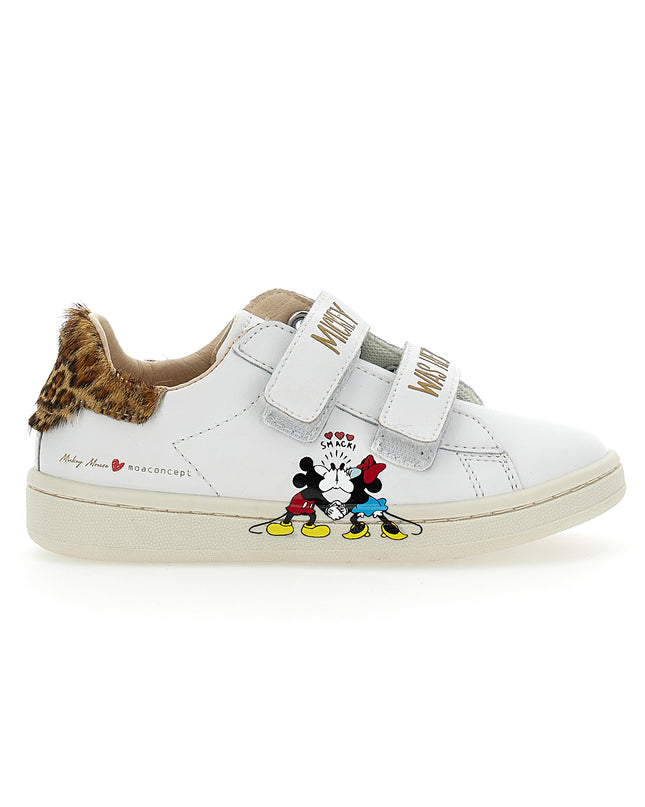 kids-atelier-moa-kid-baby-girl-white-mickey-minnie-leopard-tab-velcro-sneakers-mdk804