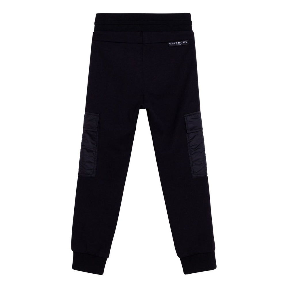 givenchy-Black Cotton Pants-h24135-09b