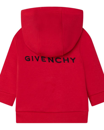givenchy-h05224-991-Bright Red Hoodie