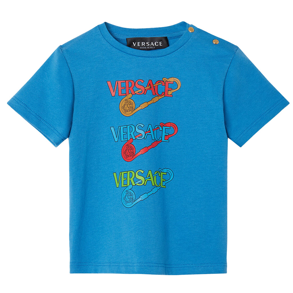 versace-Blue T-Shirt-1000101-1a04770-2v820