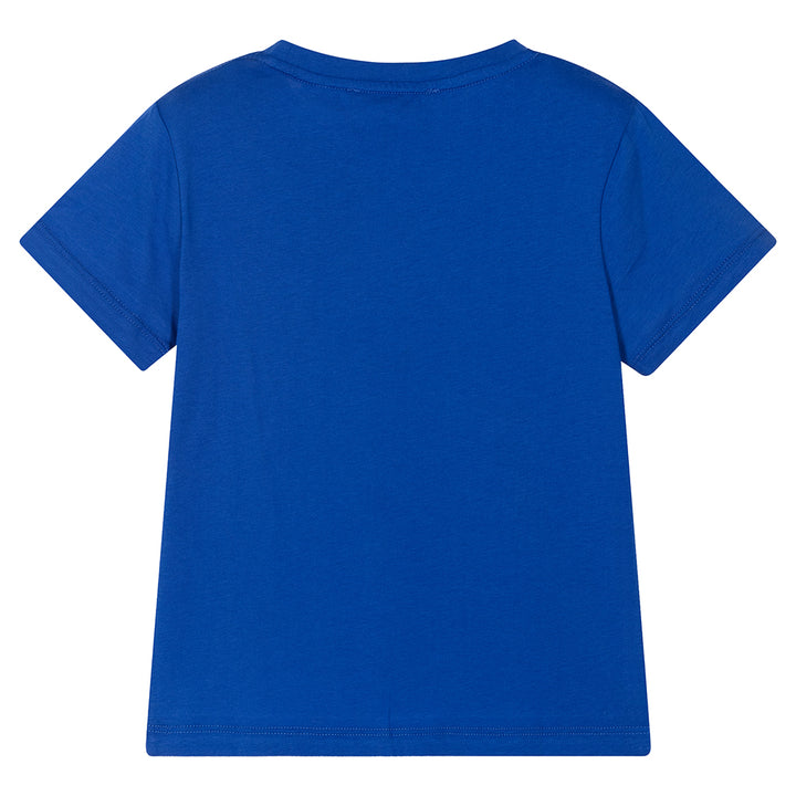 armani-Blue Logo T-Shirt-3l4tfm-1jpzz-09e7