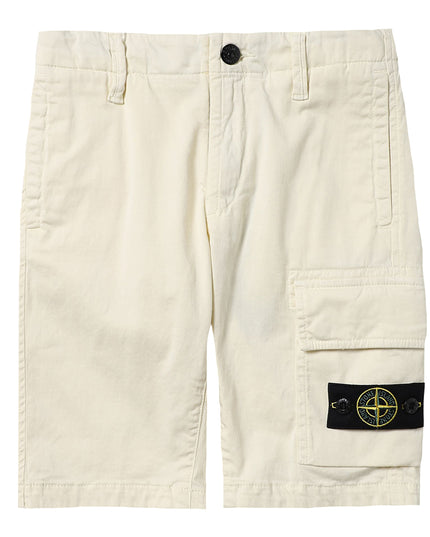 stone-island-Yellow Logo Shorts-7616l0112-v0035