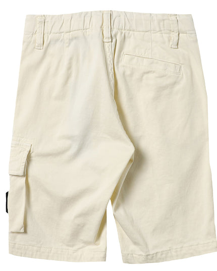 stone-island-Yellow Logo Shorts-7616l0112-v0035