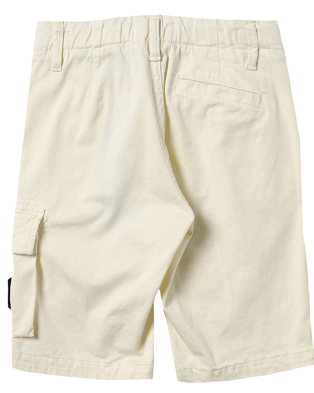 stone-island-Yellow Logo Shorts-7616l0112-v0035