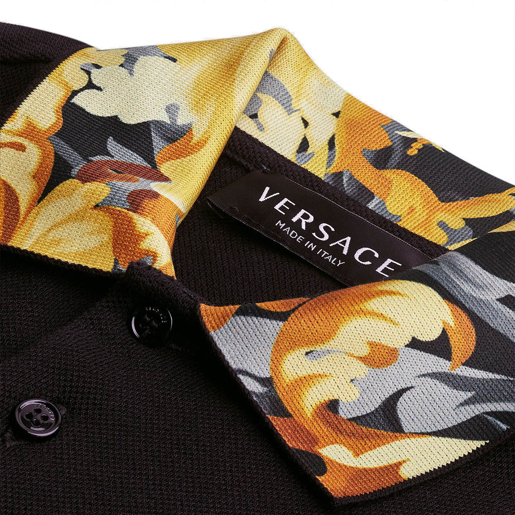 versace-Black & Gold Versace Polo-1000126-1a01327-2b130