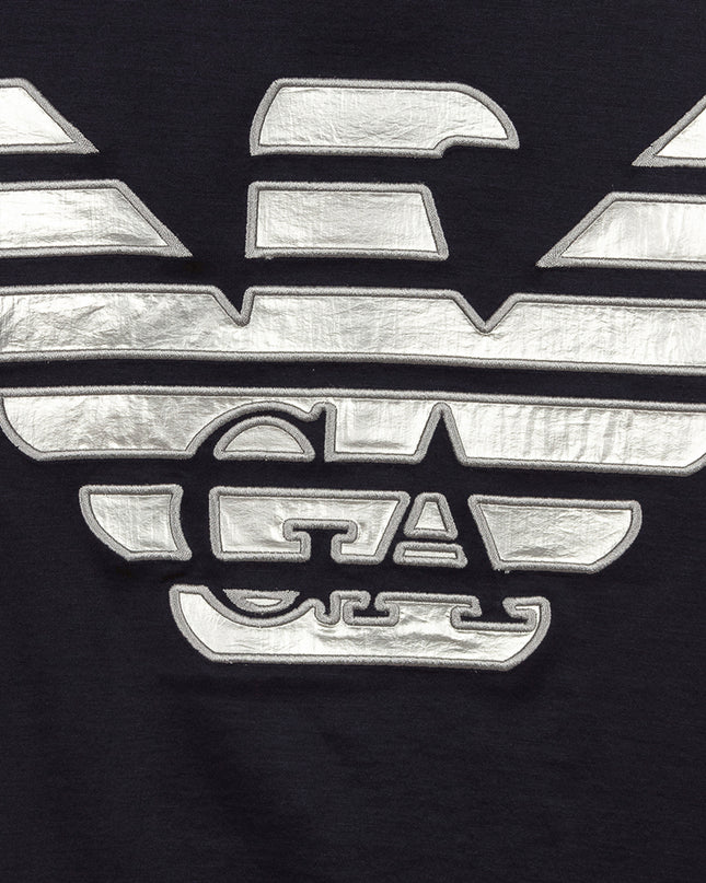 armani-Navy Logo T-Shirt-3l4tjb-1juvz-0920