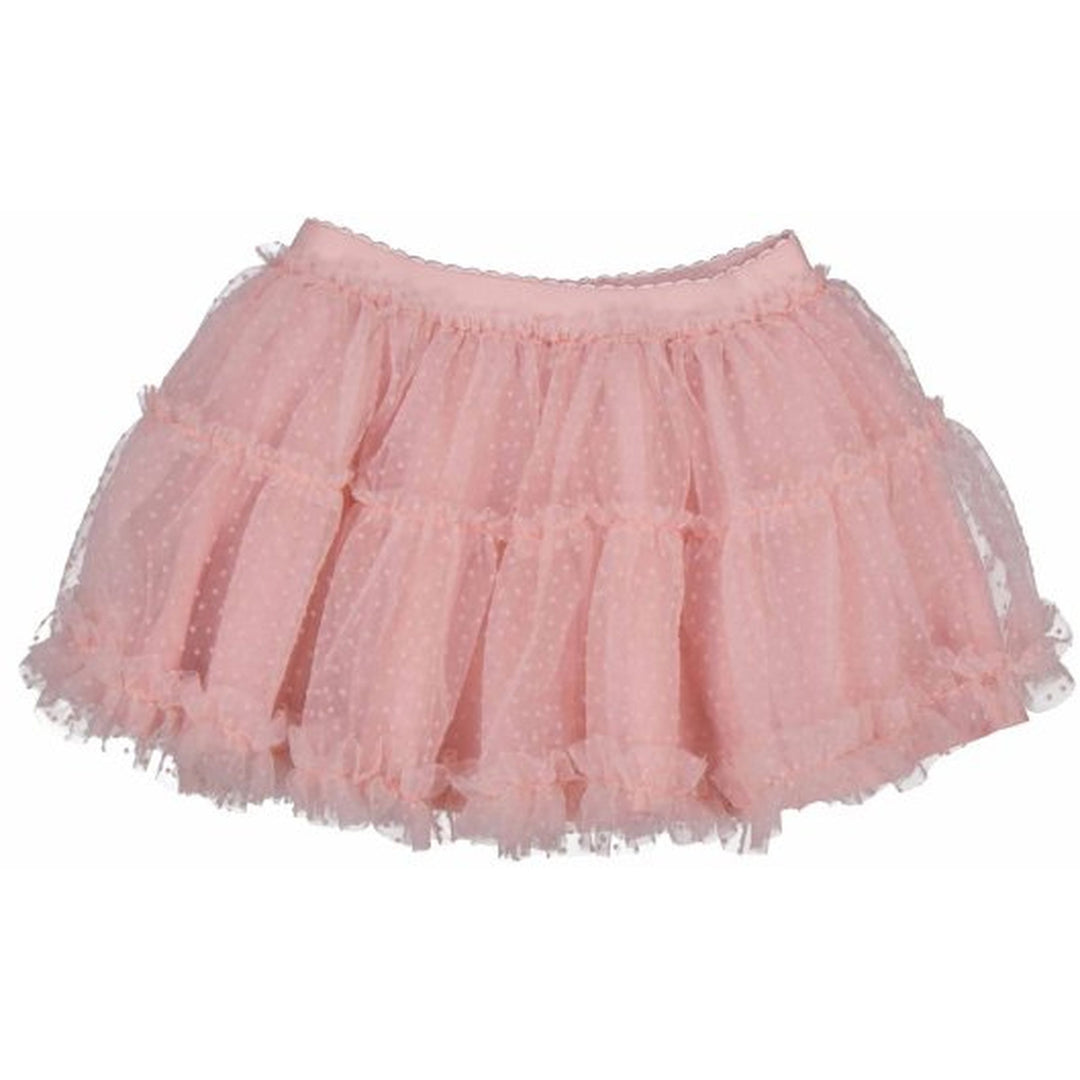 Pink Ruffle Tulle Skirt