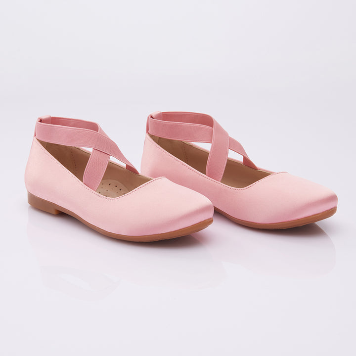 Pink Bubblegum Ballerina Flats