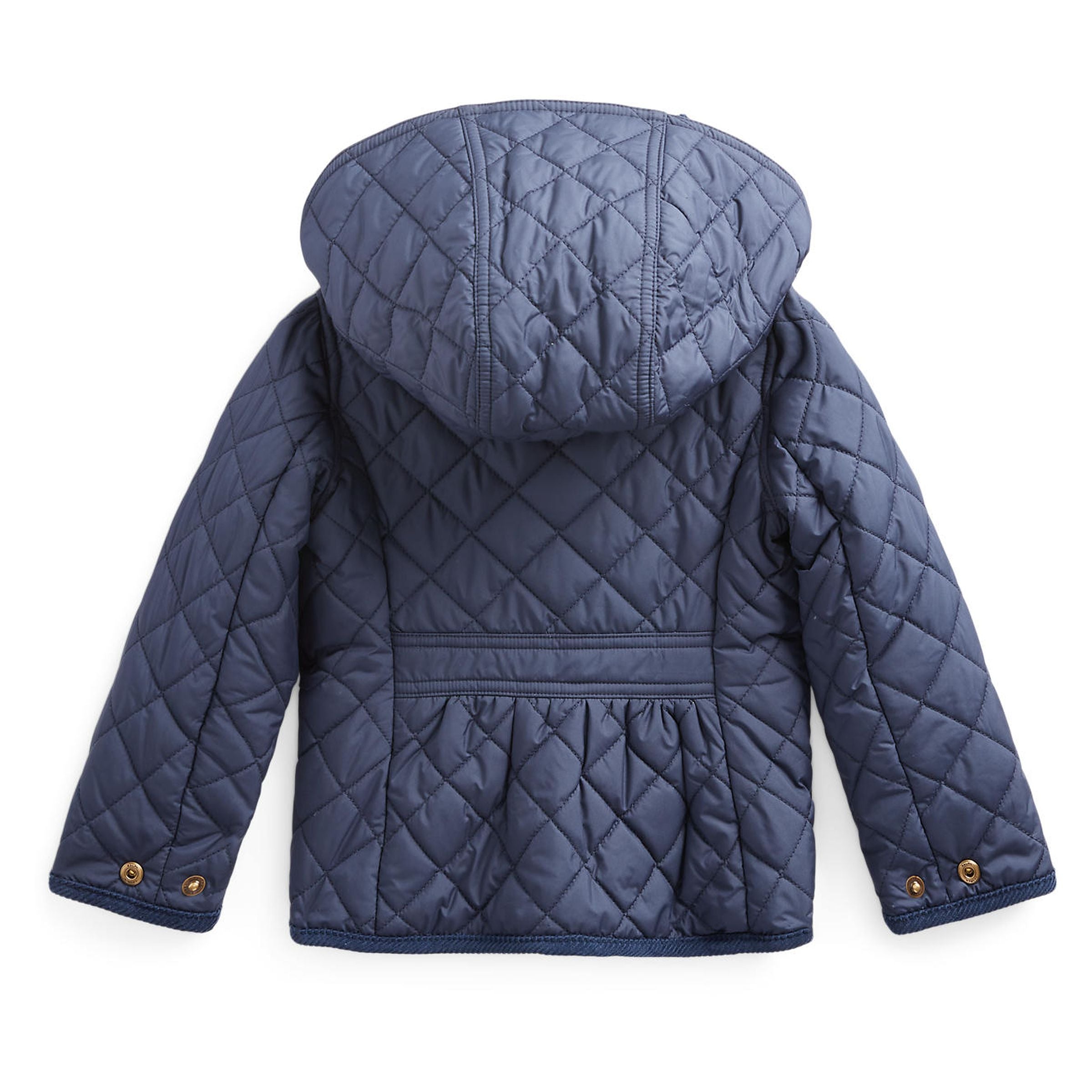 Ralph lauren on sale navy quilted jacket