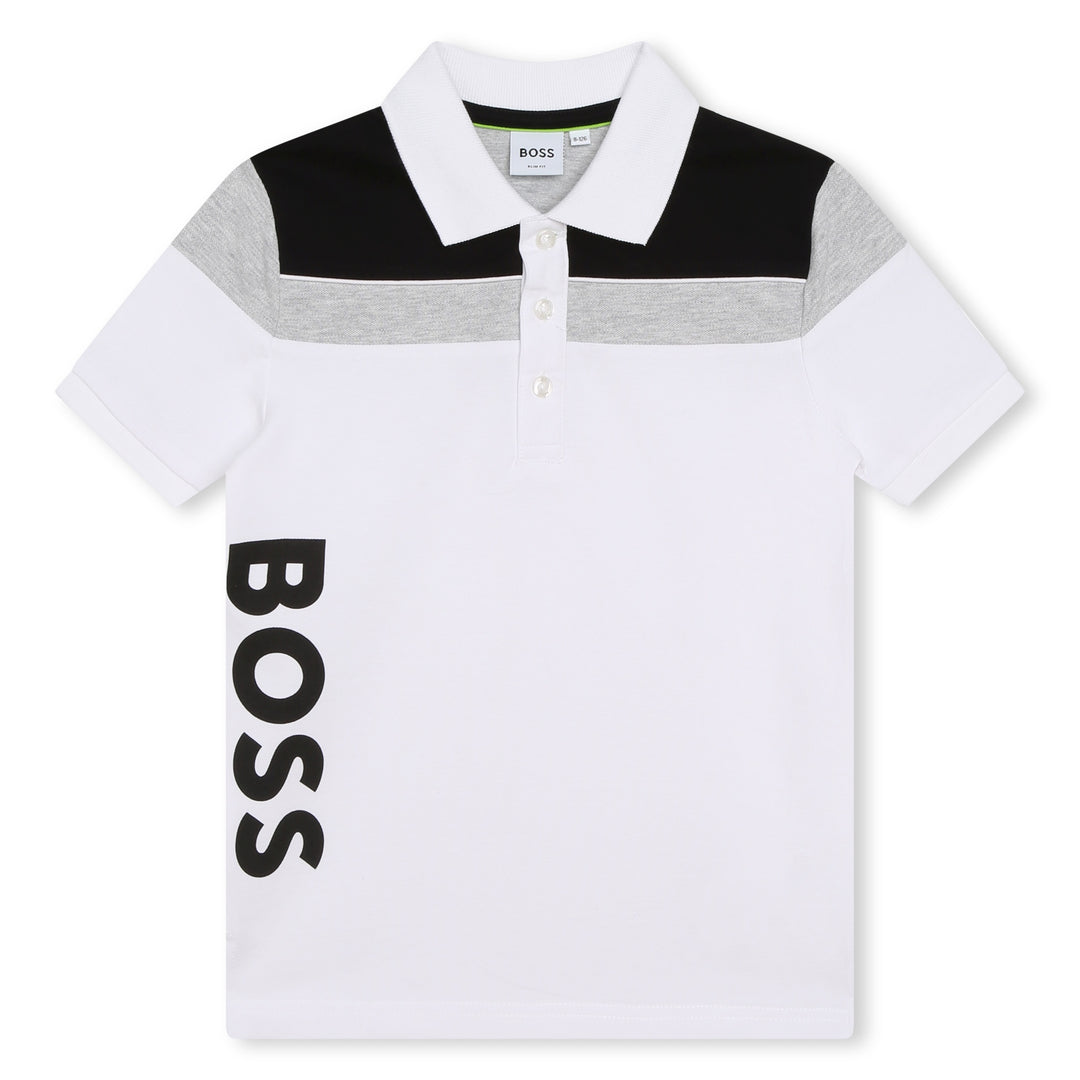 boss-j25o32-10p-White Logo Polo