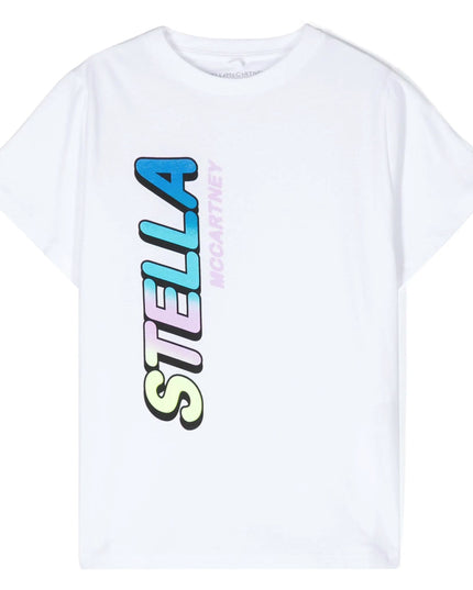 stella-White Logo T-Shirt-tu8d61-z0434-100