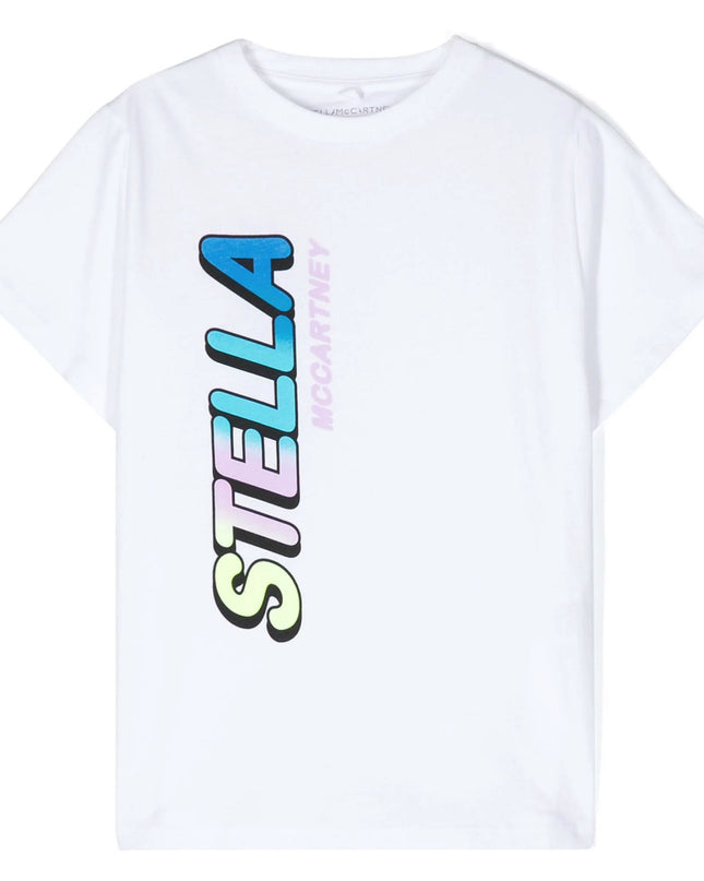 stella-White Logo T-Shirt-tu8d61-z0434-100