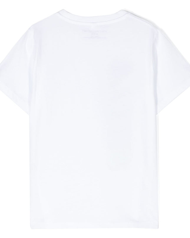 stella-White Logo T-Shirt-tu8d61-z0434-100